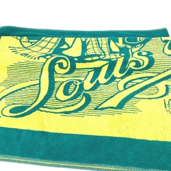 LOUIS VUITTON Louis Vuitton Bath Towel, Knee Blanket, Beach Cotton, Women's, Green