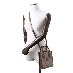 Gucci Handbag with Interlocking G GG Supreme 671623 GUCCI 2way Shoulder Bag Tote