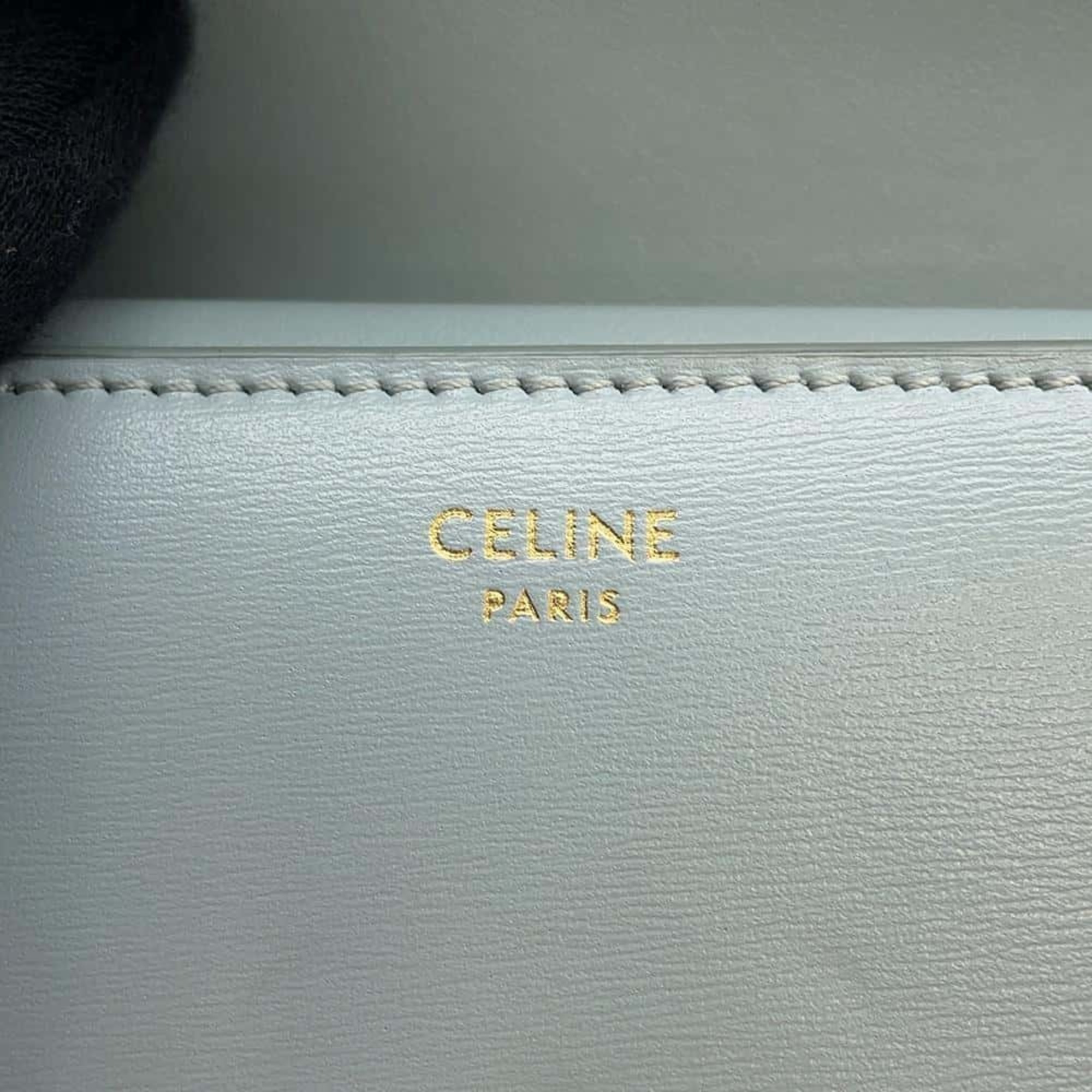 Celine Tri-fold Wallet Small Triomphe 10D78 CELINE