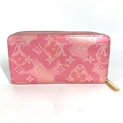 LOUIS VUITTON M80309 Monogram Vernis Zippy Wallet 2021 Valentine's Day Limited Edition Long Women's Pink