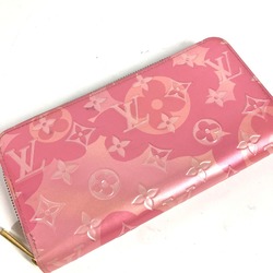 LOUIS VUITTON M80309 Monogram Vernis Zippy Wallet 2021 Valentine's Day Limited Edition Long Women's Pink