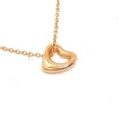 TIFFANY&Co. Tiffany Elsa Peretti Heart Pendant Necklace Accessory K18PG Women's Gold Similar