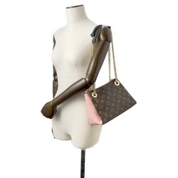 Louis Vuitton Chain Shoulder Bag Monogram Calf Leather Surenne BB M43777 LOUIS VUITTON Pink