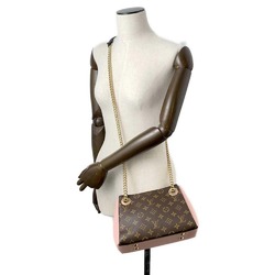 Louis Vuitton Chain Shoulder Bag Monogram Calf Leather Surenne BB M43777 LOUIS VUITTON Pink