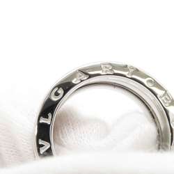 BVLGARI Ring B-zero1 2-band K18WG White Gold Size 51