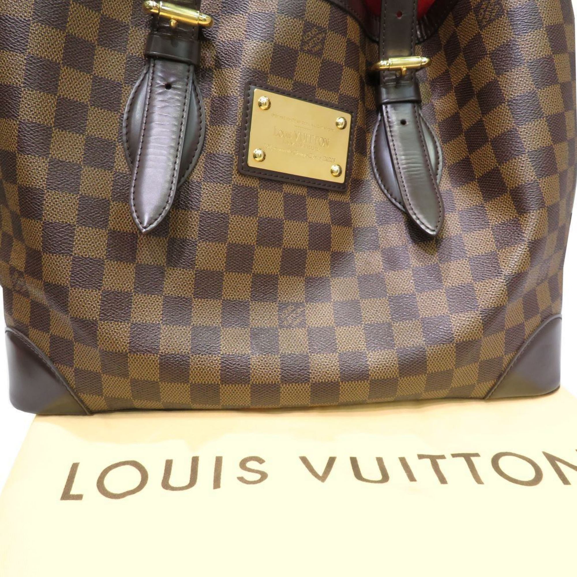 D51 LOUIS VUITTON Hamsted MM N51204 Brown Damier Canvas Women's and Men's Bags