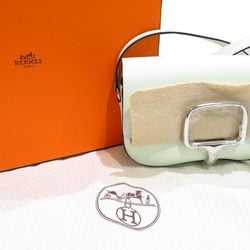 HERMES Della Cavalleria Elan Vert Fizz (Silver hardware) Epson B stamp (2023) F175 Women's and Men's Bag Leather