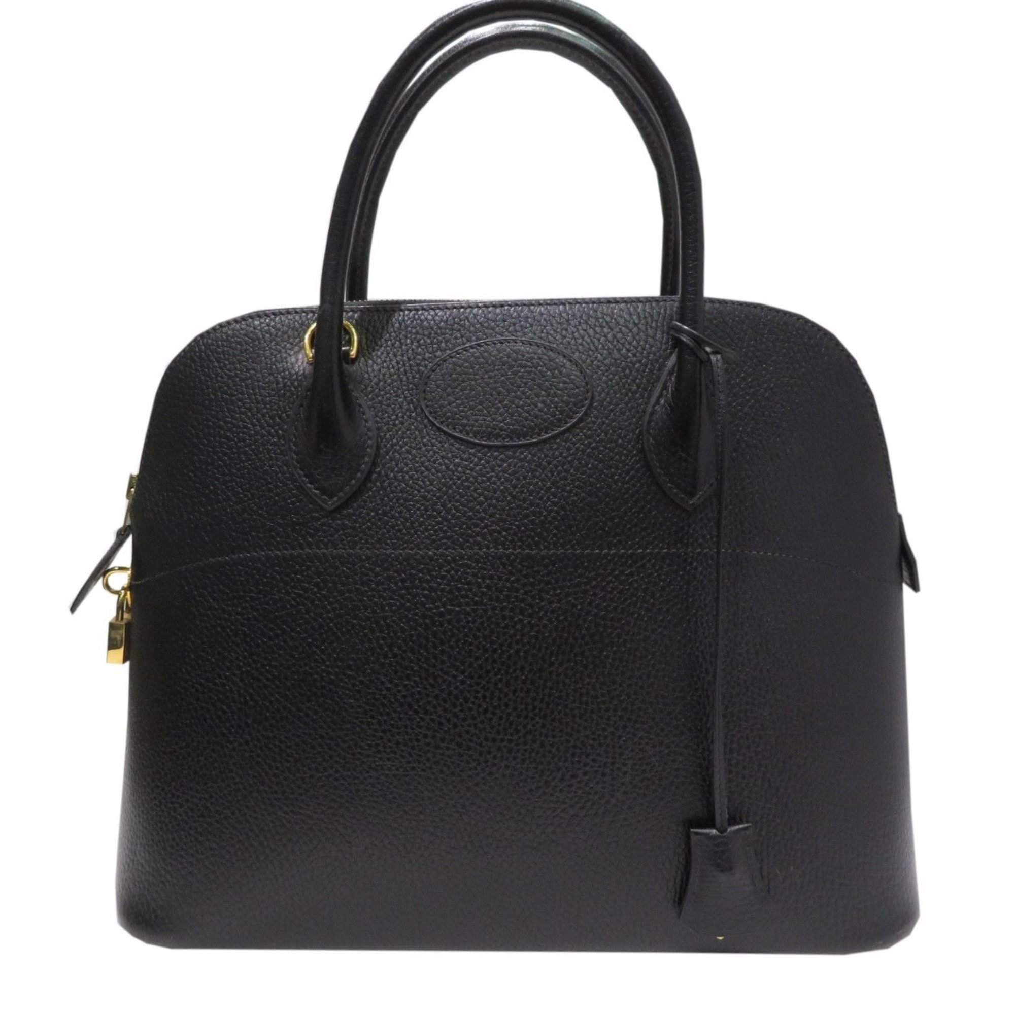 HERMES Bolide 36 Black (G hardware) Ardennes 〇Y stamp (1995) Black/G hardware B F198 Women's Men's Bag Leather