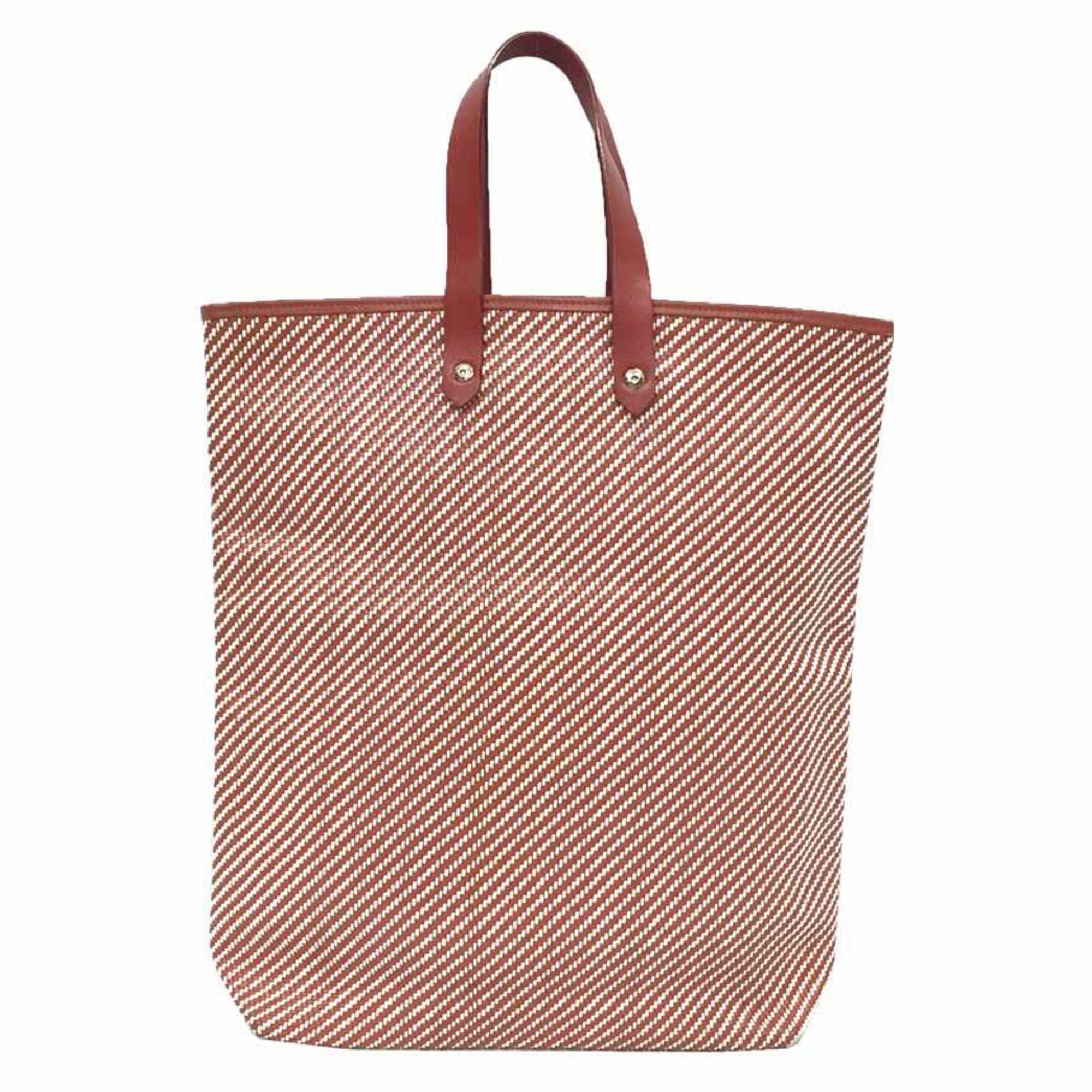 HERMES Hermes Amedaba GM Tote Bag Hand Terracotta