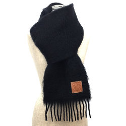 LOEWE scarf mohair wool black