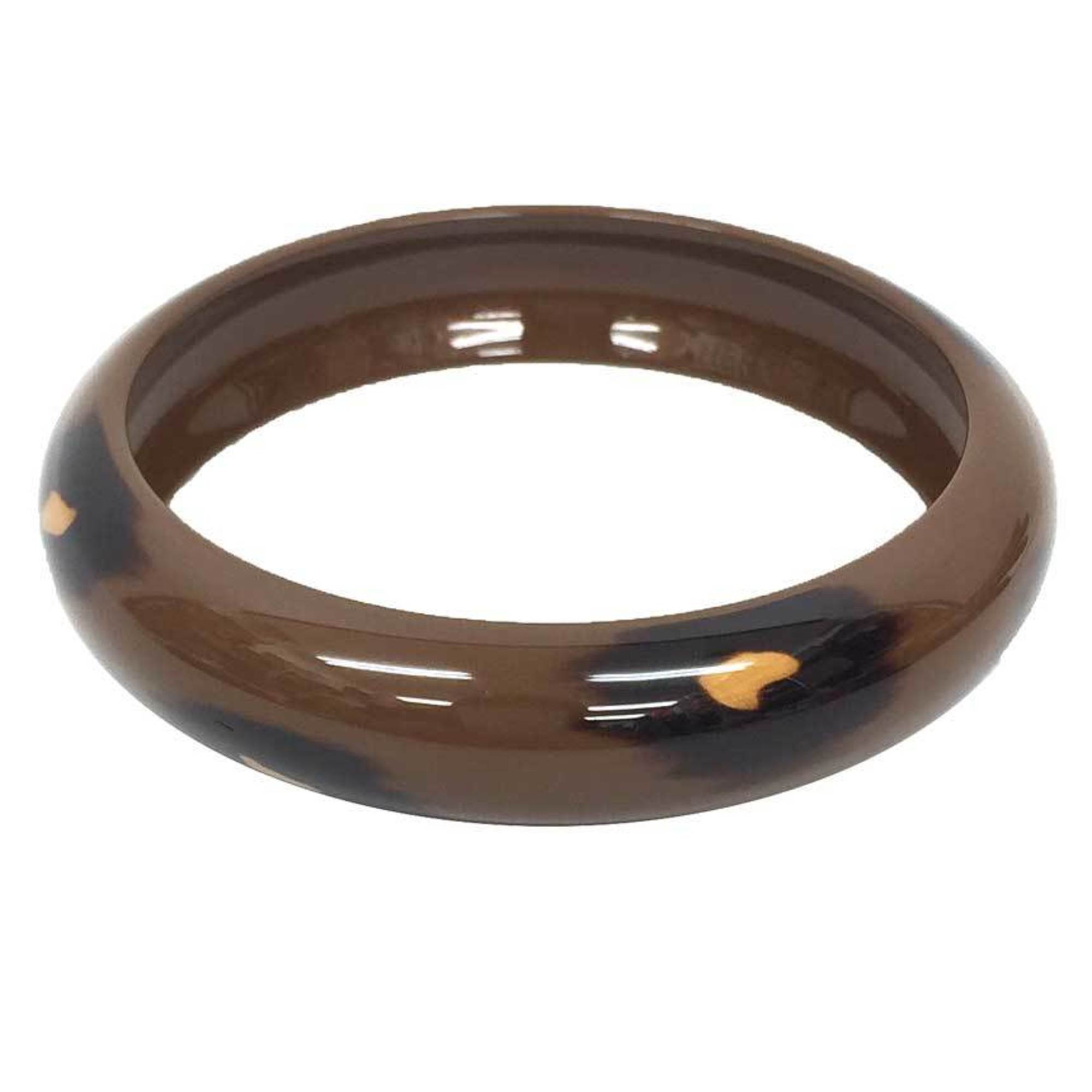 HERMES Leopard Bangle Ferrand PM Bracelet M Size Made in Vietnam Brown Hermes