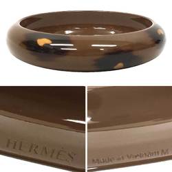 HERMES Leopard Bangle Ferrand PM Bracelet M Size Made in Vietnam Brown Hermes