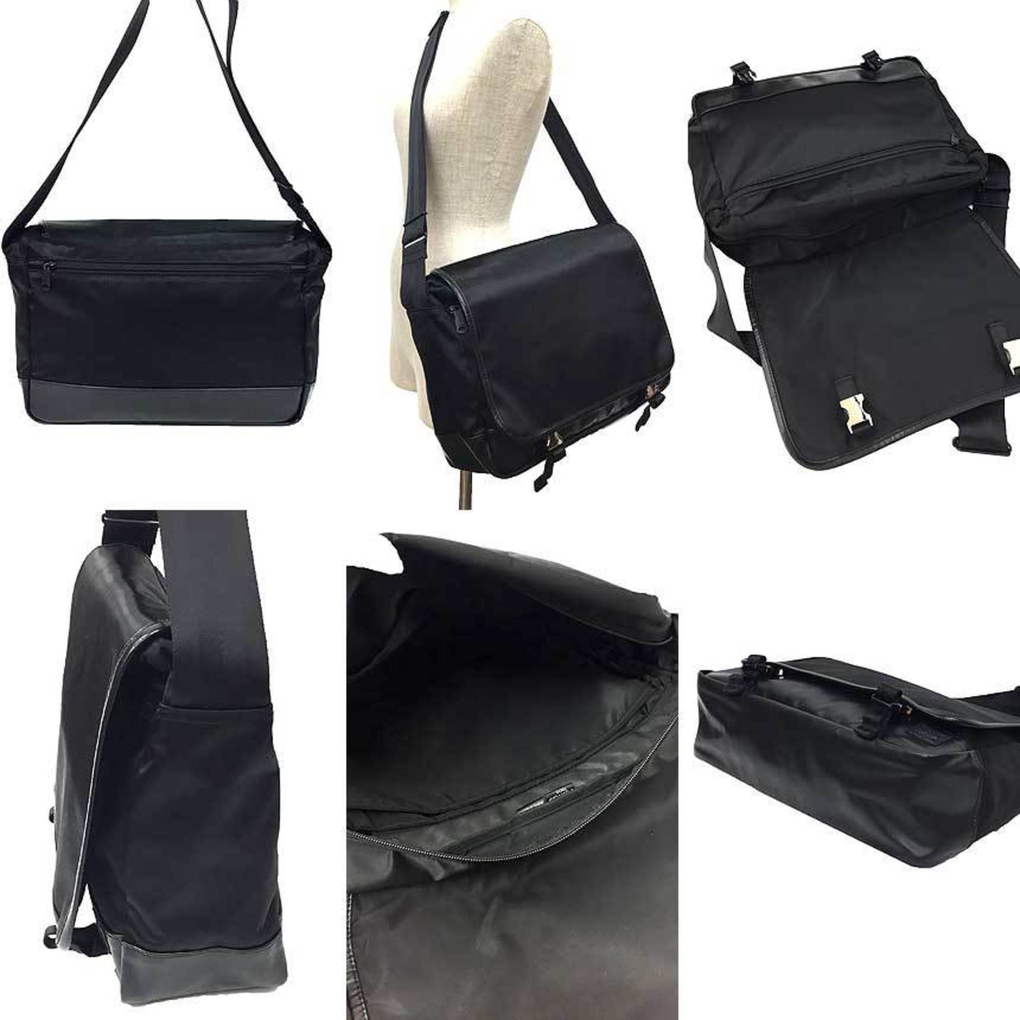 PORTER Bag 383-05713 STORM Developed in collaboration with SAC'S BAR Black Men's Women's Unisex Nylon Canvas Porter