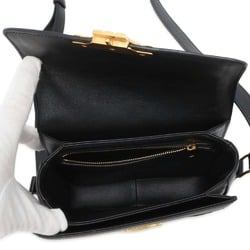 Celine Shoulder Bag Teen Triomphe Canvas Leather CELINE