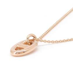 Hermes Necklace Chaine d'Ancre Farandoule PM K18PG Pink Gold HERMES