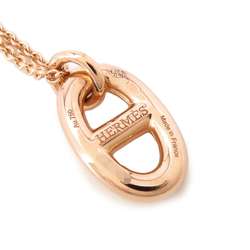 Hermes Necklace Chaine d'Ancre Farandoule PM K18PG Pink Gold HERMES