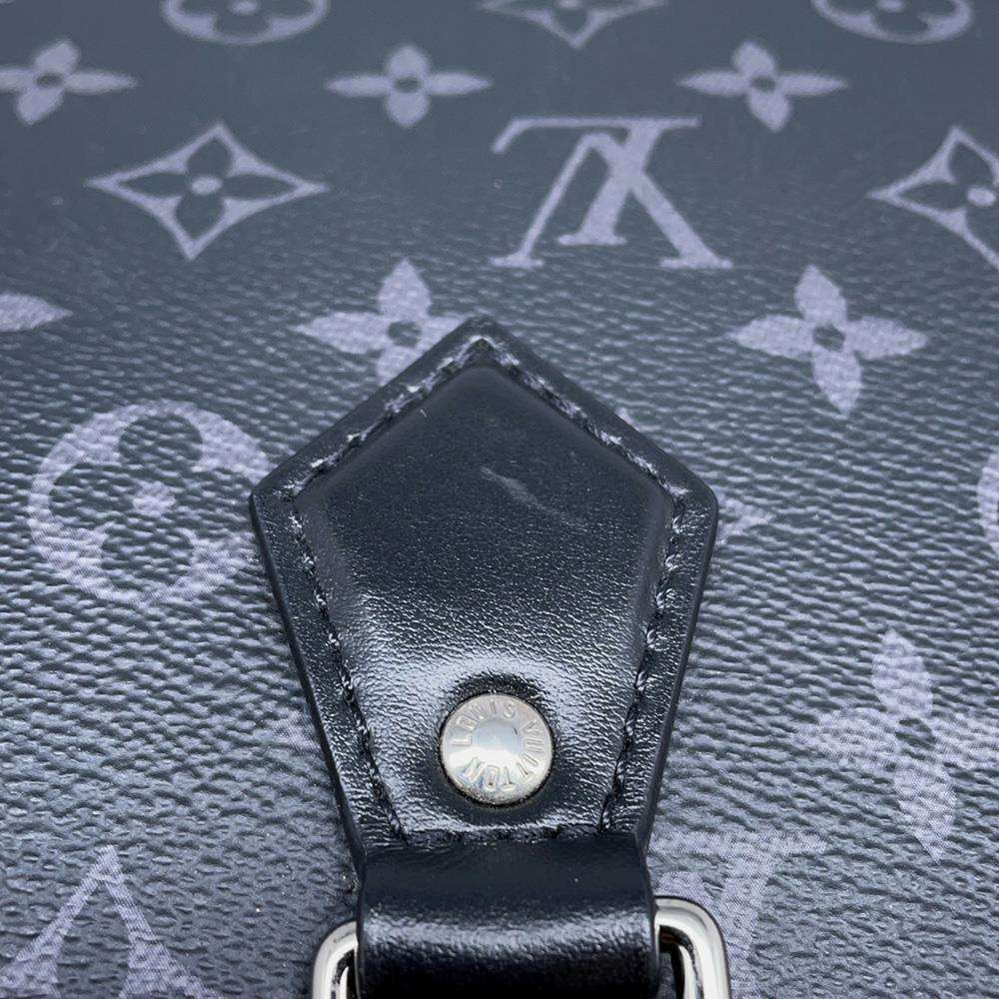 Louis Vuitton Tote Bag Monogram Eclipse Grand Sac M44733 LOUIS VUITTON Black