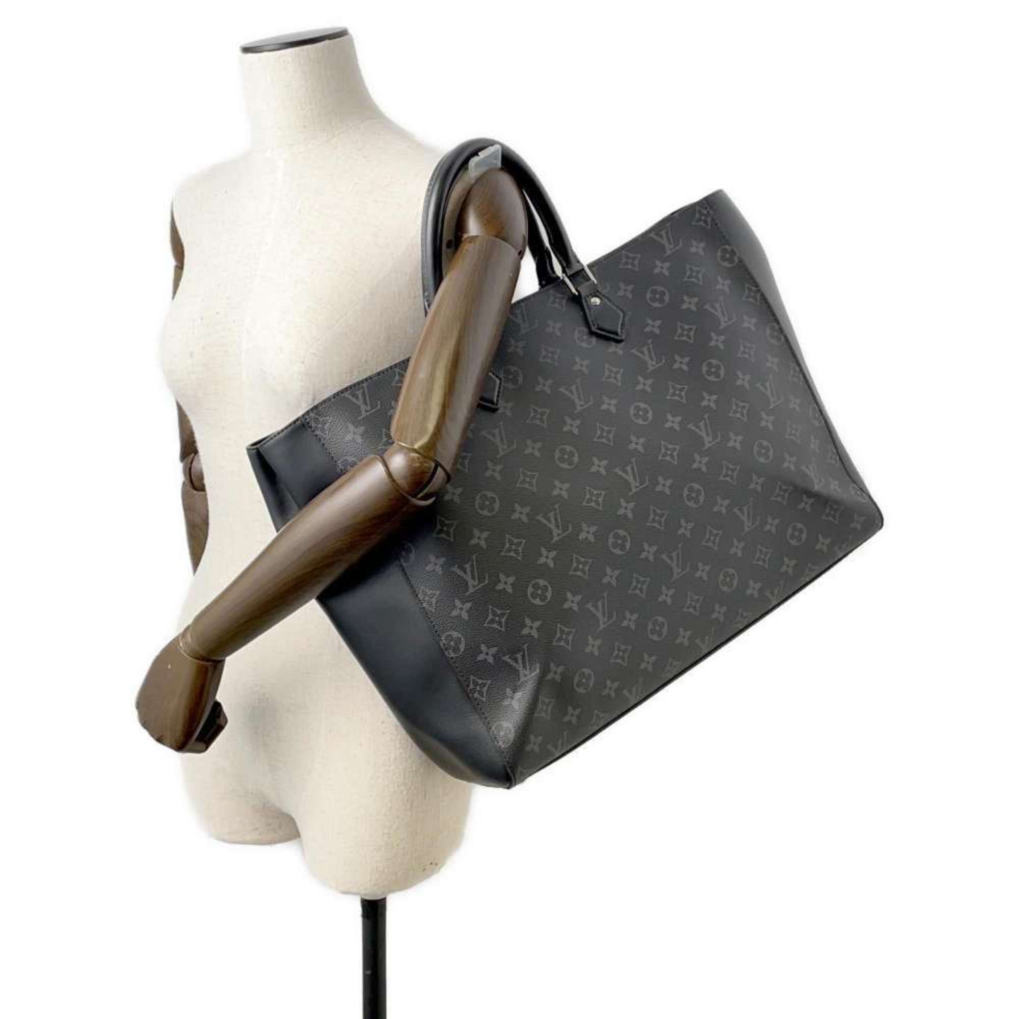 Louis Vuitton Tote Bag Monogram Eclipse Grand Sac M44733 LOUIS VUITTON Black