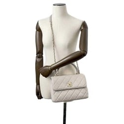 Chanel handbag Coco mark matelasse lambskin A92236 2way chain shoulder bag