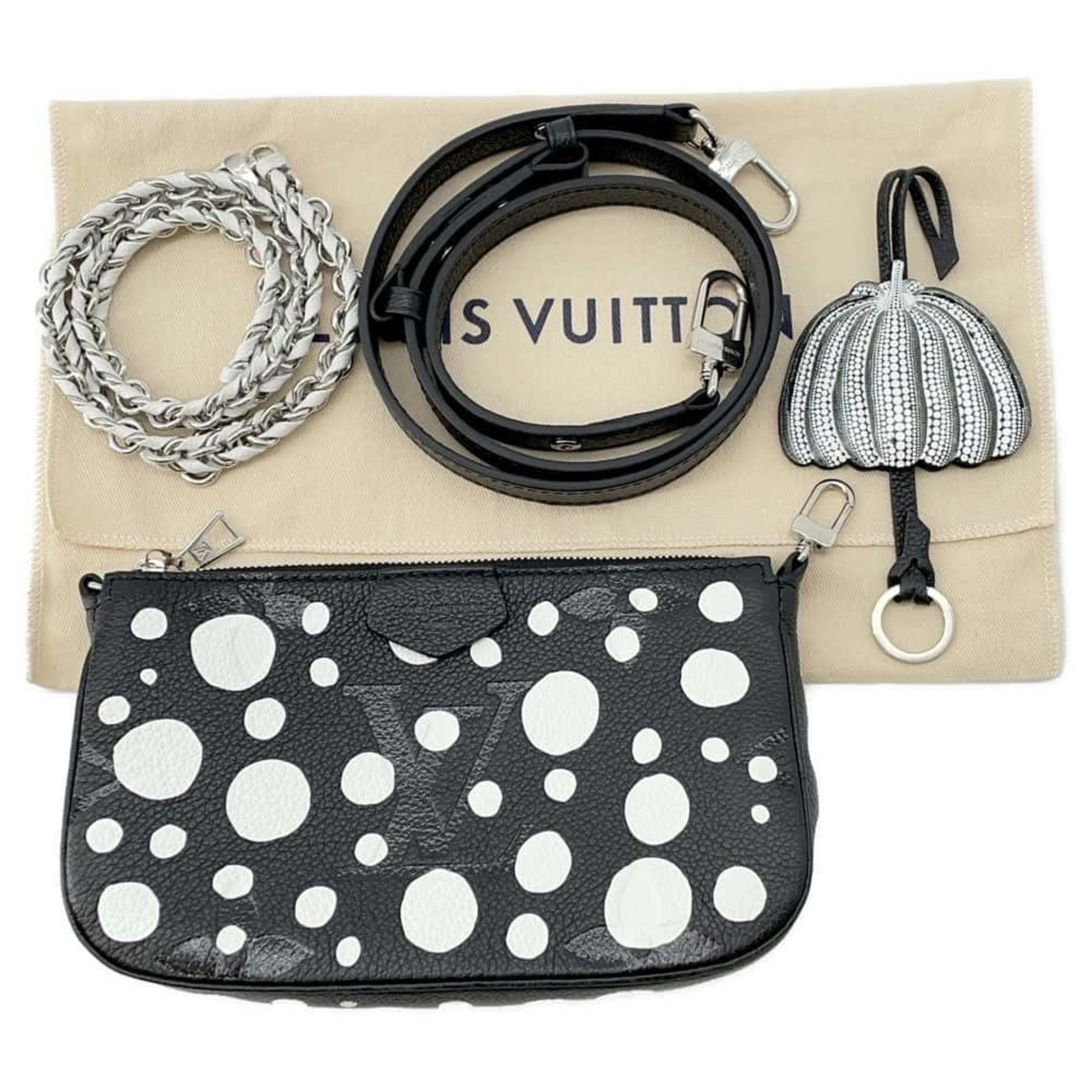 Louis Vuitton Shoulder Bag Monogram Empreinte Infinity Dot Multi Pochette Accessoires M46410