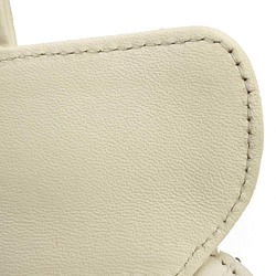 Chanel Chain Shoulder Bag Matelasse Coco Mark Heart Lambskin AP2784 CHANEL Pochette White