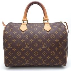 LOUIS VUITTON Louis Vuitton Monogram Speedy 30 M41526 Handbag Brown 351730