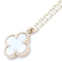 Van Cleef & Arpels Sweet Alhambra Necklace Mother of Pearl VCARF69100 K18YG Yellow Gold 292555