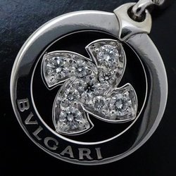 BVLGARI Bvlgari Tondo Windmill Charm 9P Diamond Pendant Top K18WG White Gold 292464