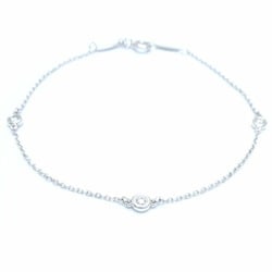 TIFFANY&Co. Tiffany by the Yard Bracelet 3P Diamond Elsa Peretti Silver 925 292453