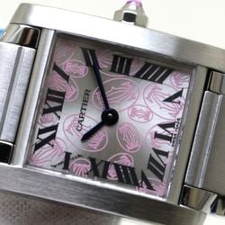 CARTIER Tank Francaise SM W51031Q3 2006 Limited Edition Stainless Steel Ladies 39628 Watch