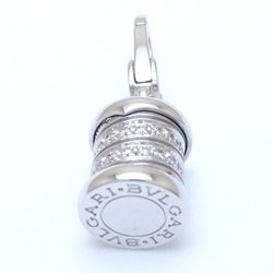 BVLGARI B.zero1 Element Charm Diamond Pendant Top K18WG White Gold 292463