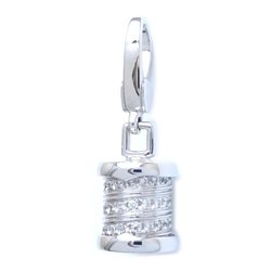 BVLGARI B.zero1 Element Charm Diamond Pendant Top K18WG White Gold 292463