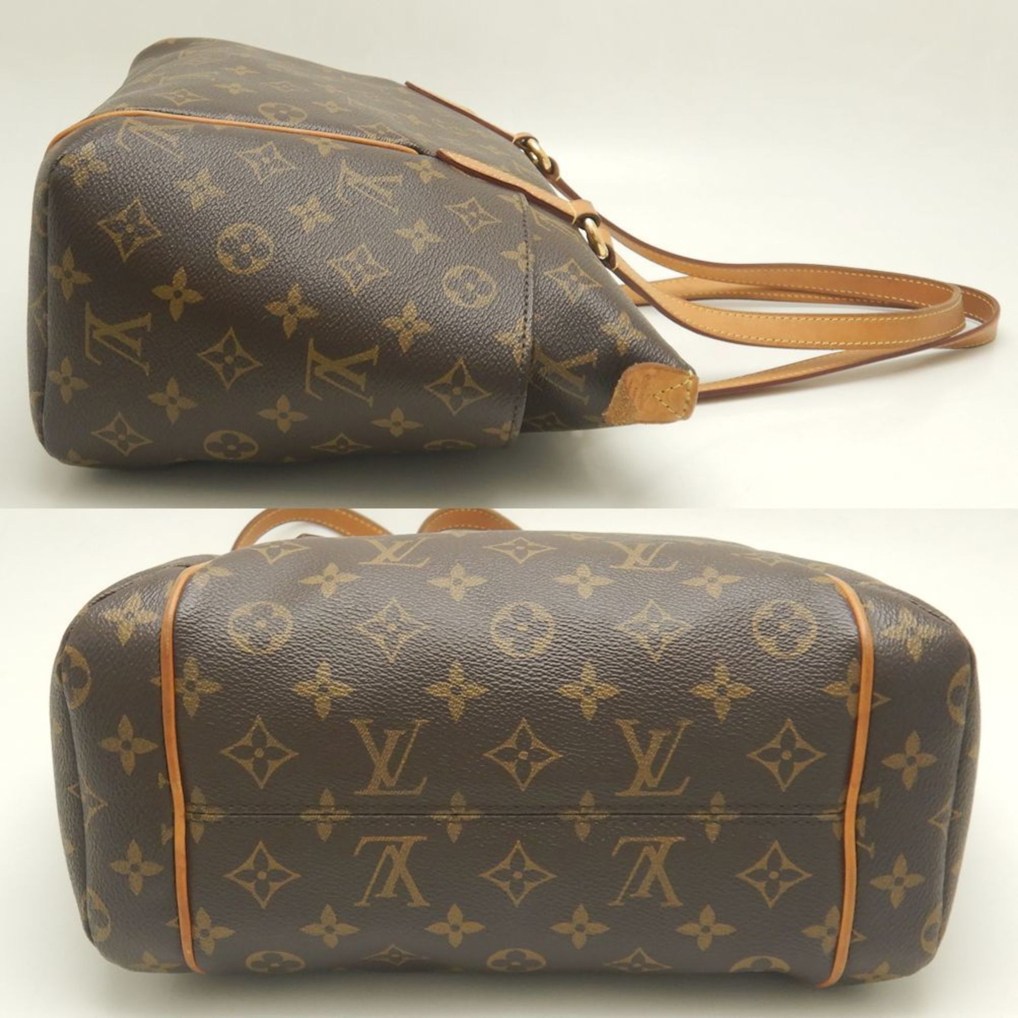 LOUIS VUITTON Louis Vuitton Monogram Totally PM M56688 Tote Bag Brown 252177