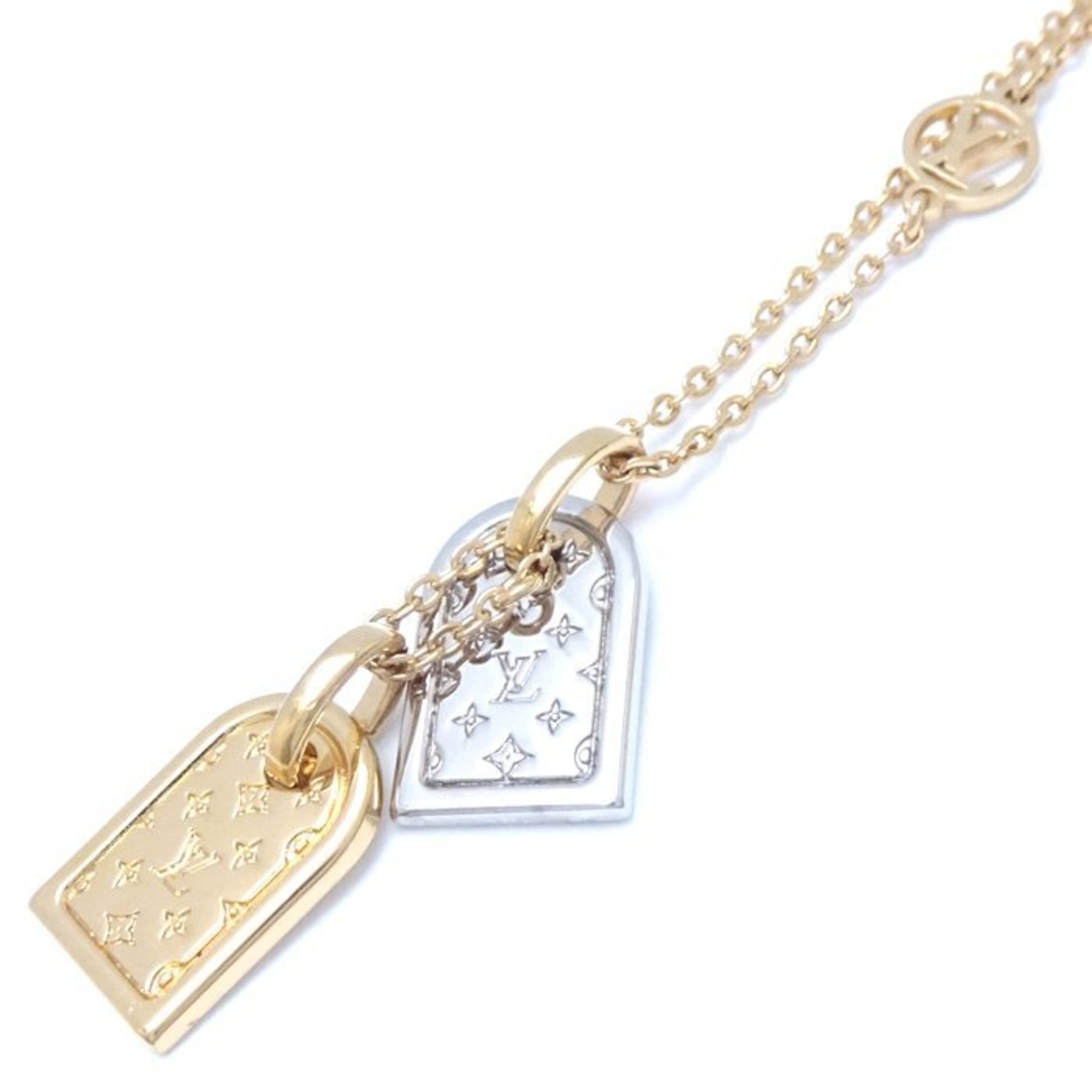 LOUIS VUITTON Louis Vuitton Necklace Nanogram M63141 292556