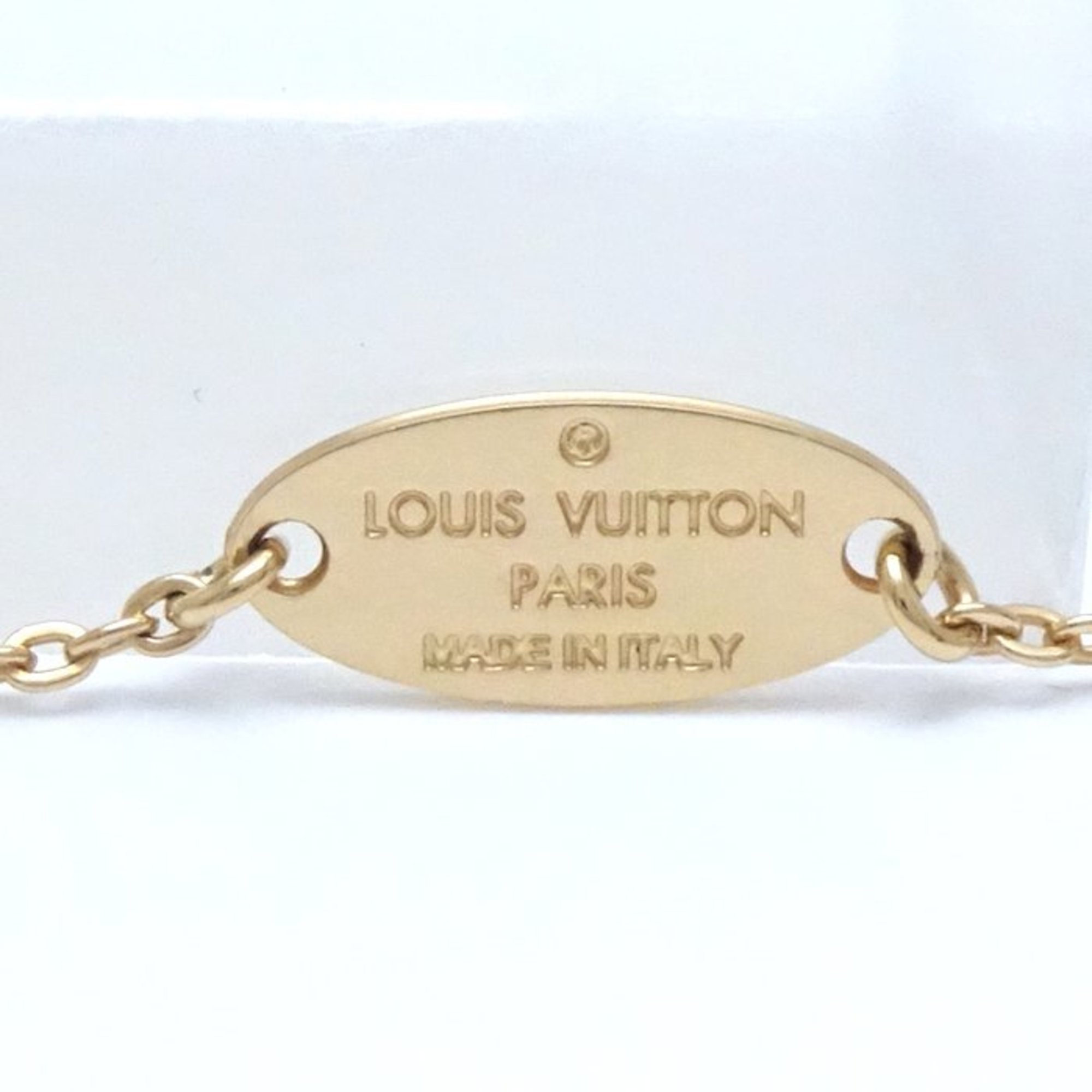 LOUIS VUITTON Louis Vuitton Necklace Nanogram M63141 292556