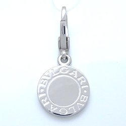 BVLGARI Diamond Charm Pendant Top K18WG White Gold 292466