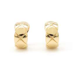 Chanel Earrings Coco Crush Collection K18YG Yellow Gold J11134 CHANEL