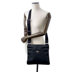 Prada Shoulder Bag Nylon Triangle 2VH053 PRADA Black