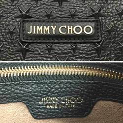 JIMMY CHOO Tote Bag SOFIA/S J000095749001 EMBOSSED STARS ON GRAINY LEATHER Stars Black Jimmy Choo Ladies