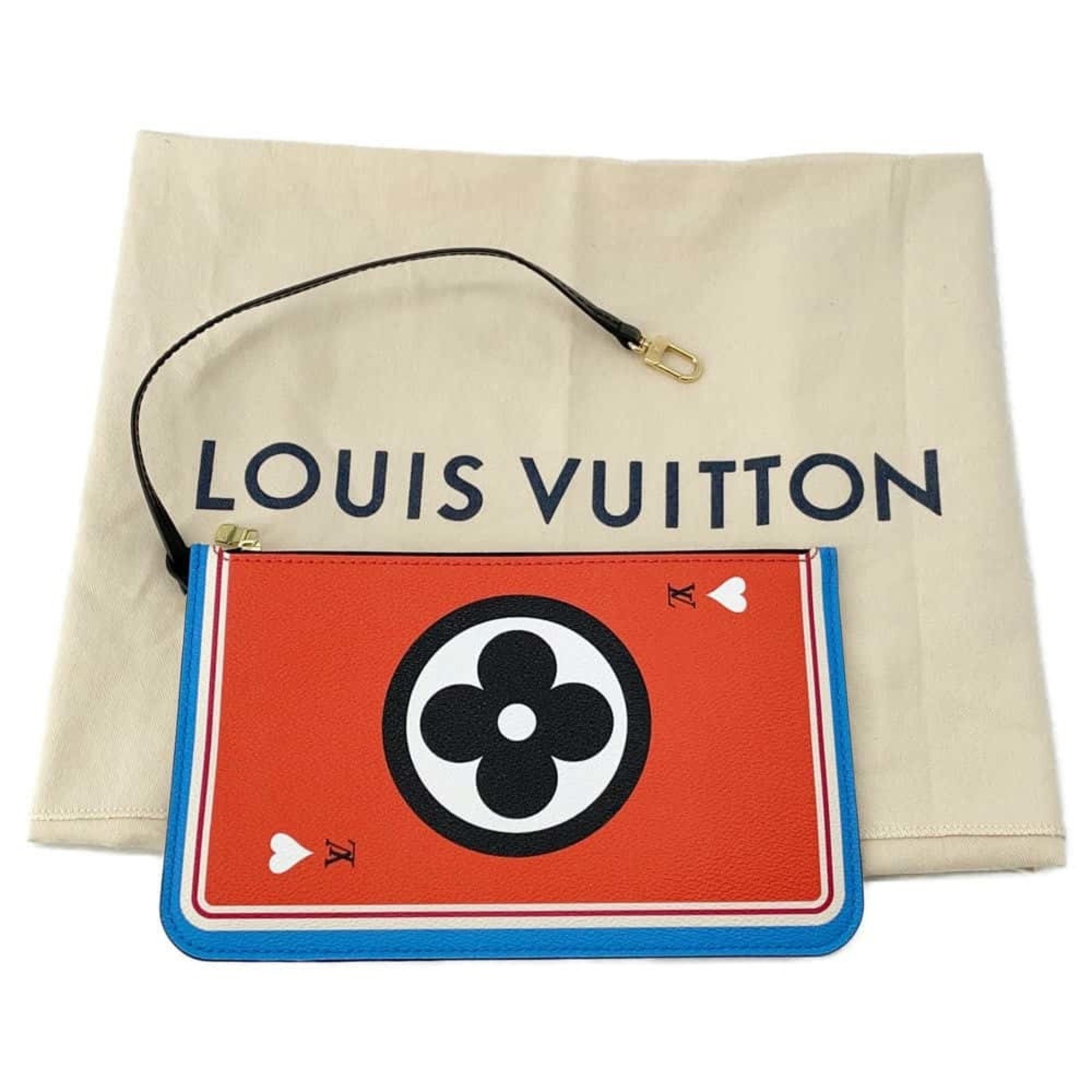 Louis Vuitton Tote Bag Monogram Game On Neverfull MM M57462 LOUIS VUITTON White