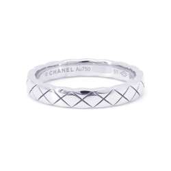 Chanel Ring Coco Crush Collection Model K18WG White Gold Size 51 J11793 CHANEL