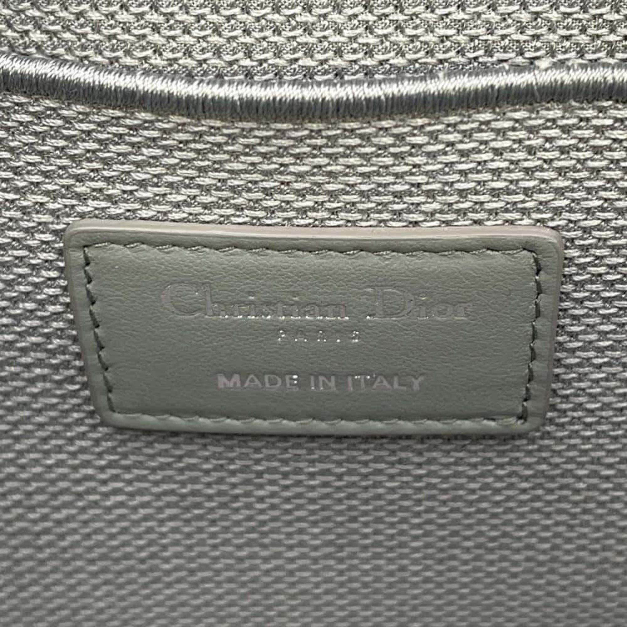 Christian Dior Dior Handbag Cannage Embroidered Vanity Bag S5480VREY