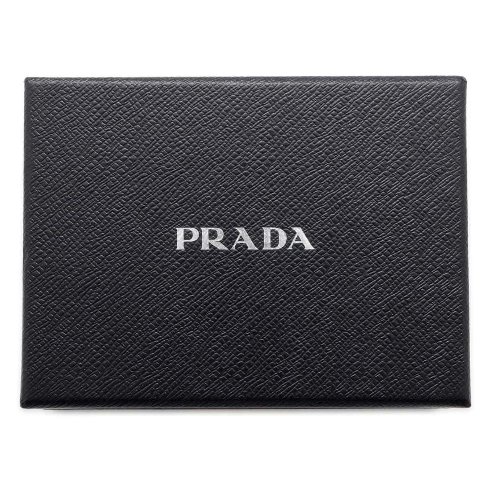 Prada Pouch Wristband Nylon 1TT095 PRADA White Black