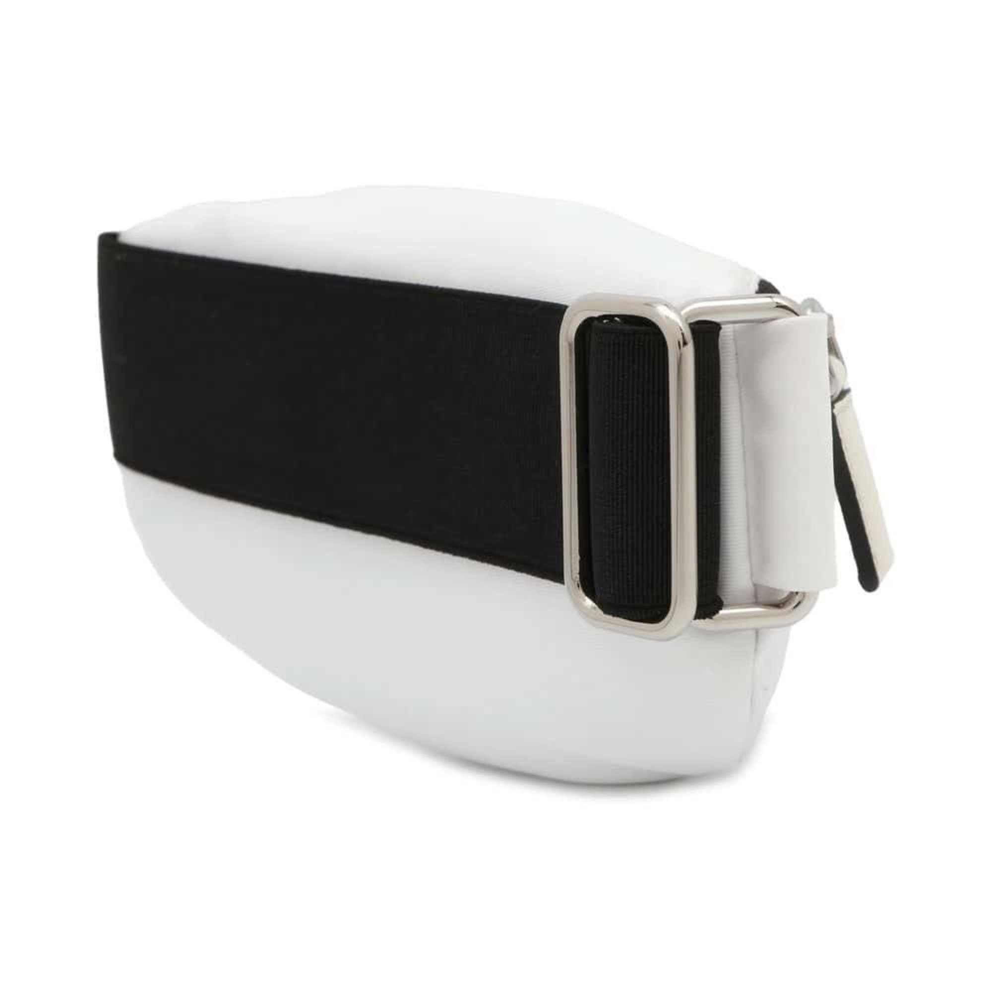 Prada Pouch Wristband Nylon 1TT095 PRADA White Black