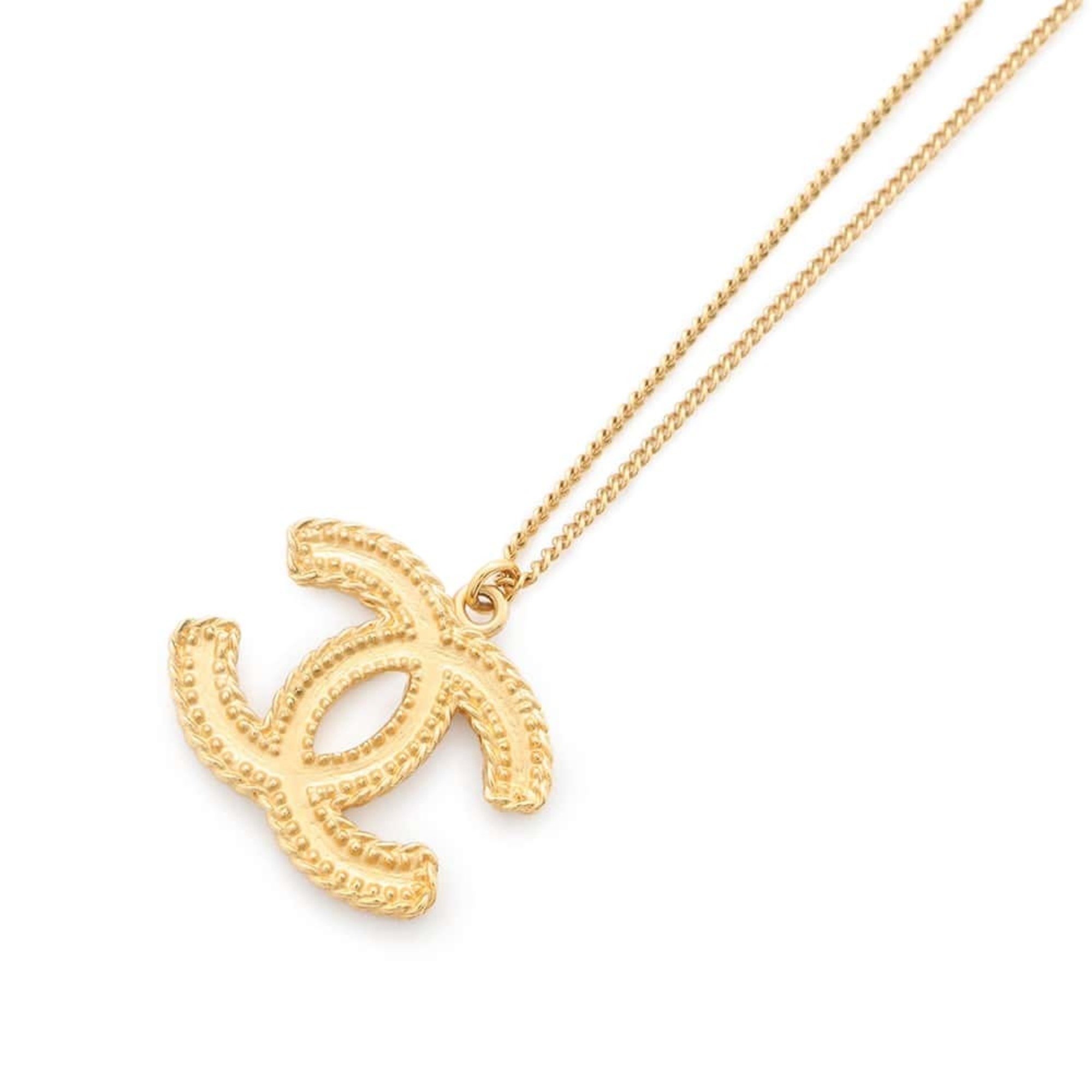 Chanel Necklace Coco Mark 12P A60024 CHANEL