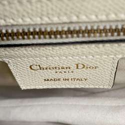 Christian Dior Shoulder Bag Saddle M0446CWVG White