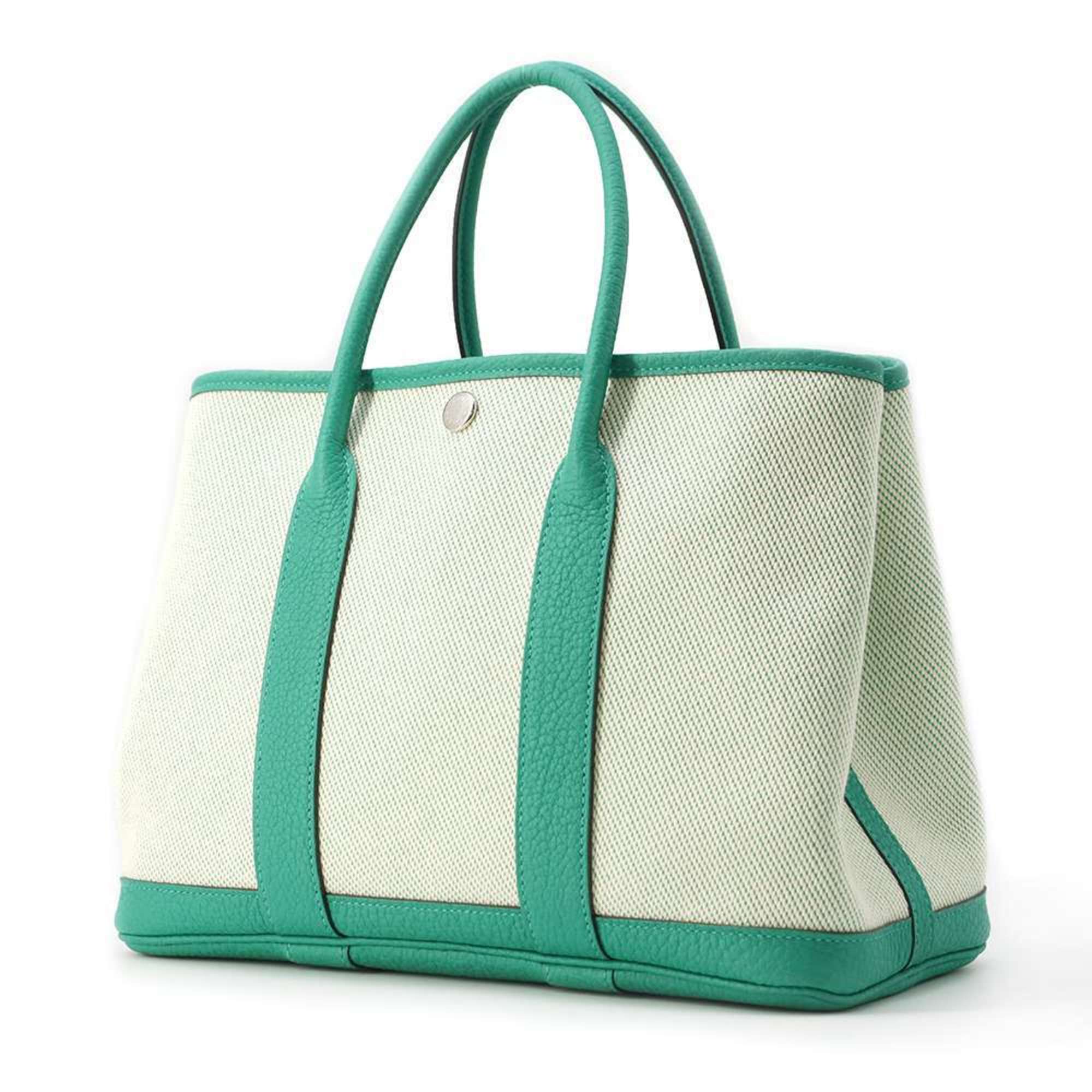 Hermes Garden TPM Vert Jade Toile Twill H Negonda U Stamp