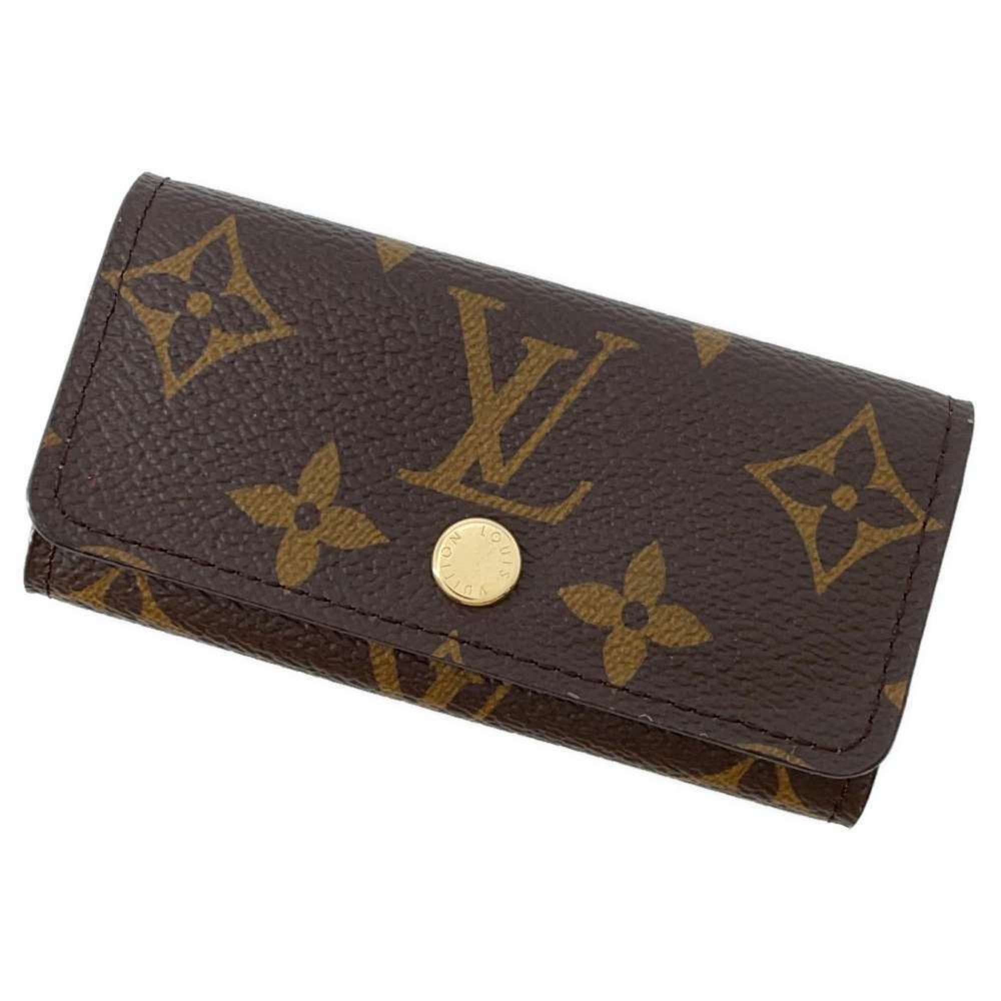 Louis Vuitton Key Case Monogram 4-Row Multicle 4 M69517 LOUIS VUITTON