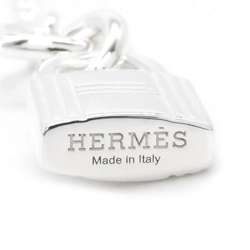 Hermes Necklace Amulet Kelly Cadena SV925 Silver HERMES Pendant