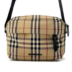 Burberry Shoulder Bag Nova Check Paddy Canvas Leather 8069760 BURBERRY